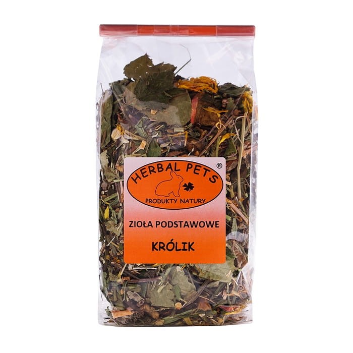 ZIOŁA PODSTAWOWE DLA KRÓLIKA 125g HERBAL PETS