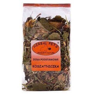ZIOŁA PODSTAWOWE DLA KOSZATNICZKI 100g HERBAL PETS 