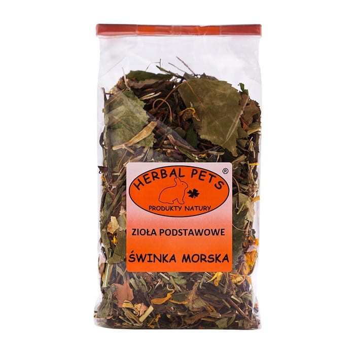 ZIOŁA PODSTAWOWE DLA ŚWINKI MORSKIEJ 100g HERBAL PETS
