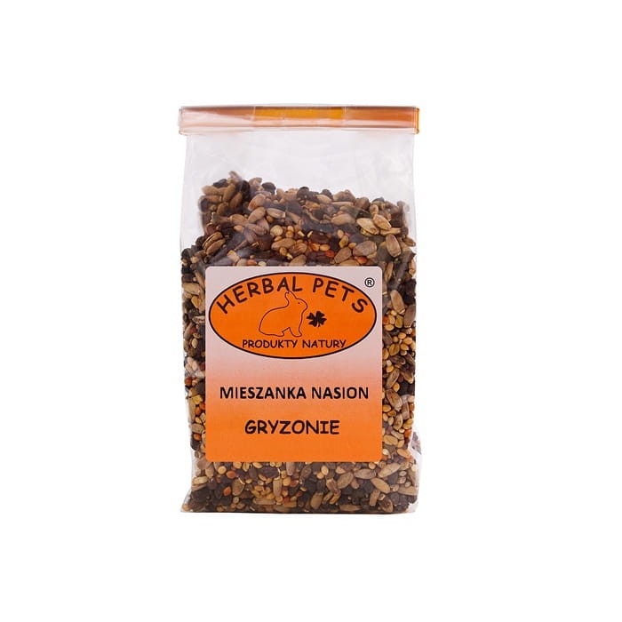 MIESZANKA NASION DLA GRYZONI 150g HERBAL PETS 