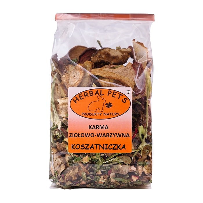 KARMA ZIOŁOWO WARZYWNA DLA KOSZATNICZKI 150G HERBAL PETS