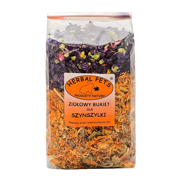 ZIOŁOWY BUKIET DLA SZYNSZYLI 100g HERBAL PETS