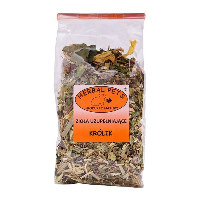 ZIOŁA UZUPEŁNIAJĄCE DLA  KRÓLIKÓW XXL 700g HERBAL PETS  