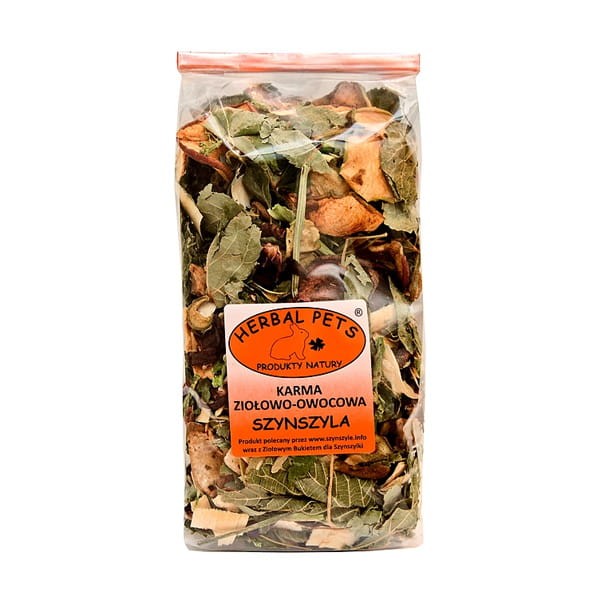 KARMA ZIOŁOWO OWOCOWA DLA SZYNSZYLI XXL 1500G HERBAL PETS 