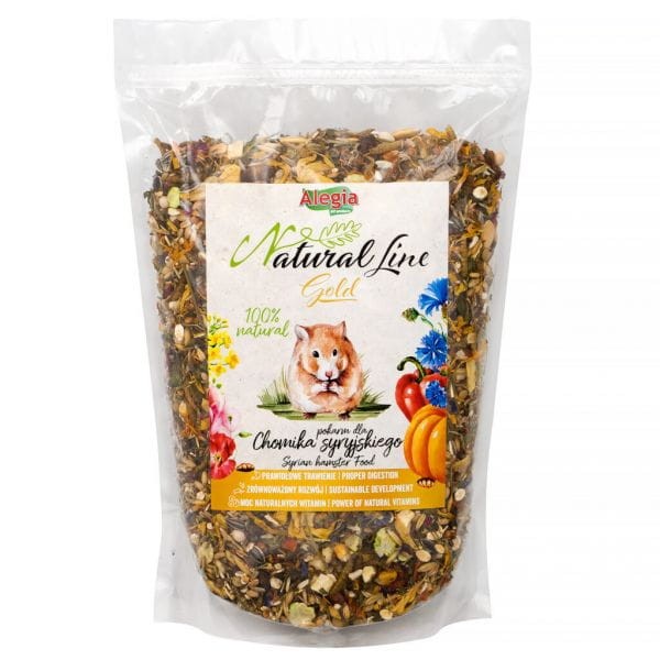 Natural Line Gold Chomik Syryjski 900g ALEGIA