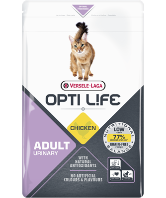 VERSELE LAGA OPTI LIFE CAT Adult Urinary Chicken 2,5 kg 