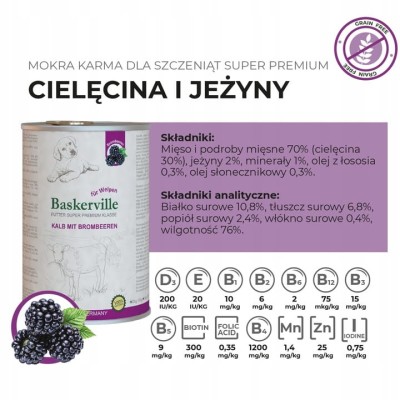 Baskerville-Mokra-karma-dla-szczeniat-superpremium-Cielecina-i-jezyny-400g-EAN-GTIN-4250231541773.jpg