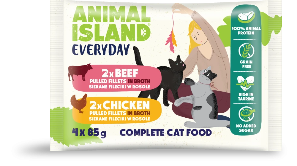 4x85 g cats PACKSHOT BEEF &amp; CHICKEN.png
