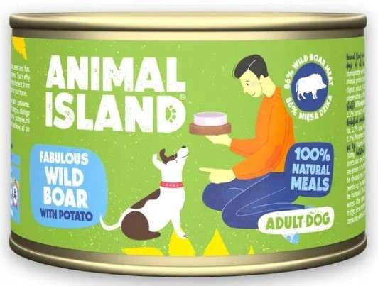 Mokra karma dla Psa jeleń z ziemniakami 410g Animal Island