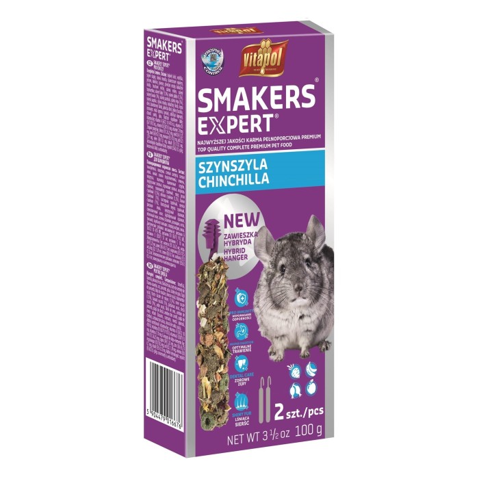 Smakers expert dla szynszyli/display