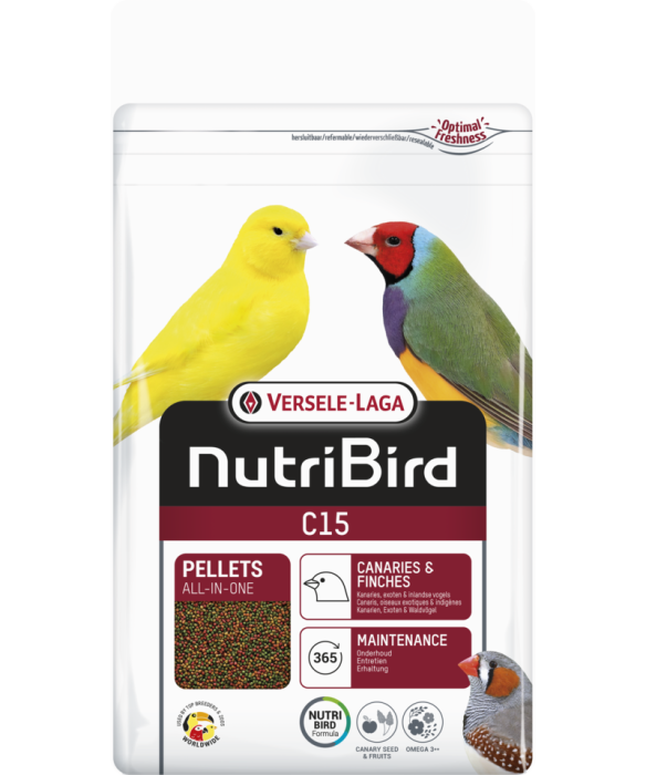 VL-NutriBird C15 Maintenance 1kg - granulat dla kanarka