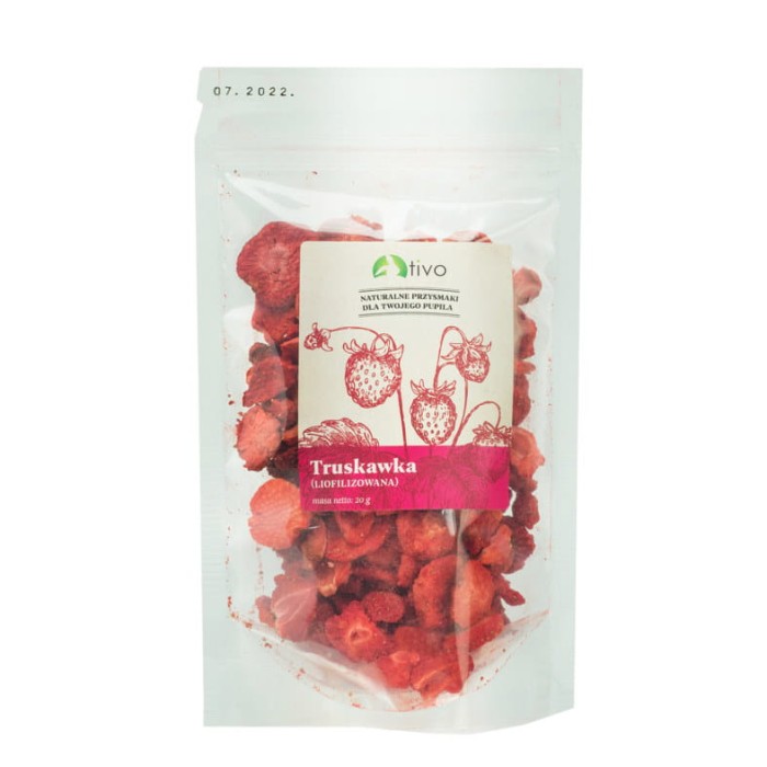 TRUSKAWKA LIOFILIZOWANA 20g TIVO