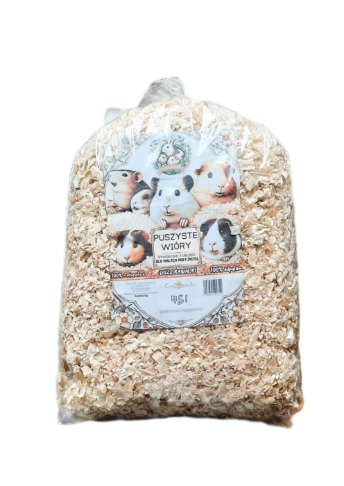 PUSZYSTE WIÓRY -45L TROCINY ODPYLONE  Ziołowa Norka 