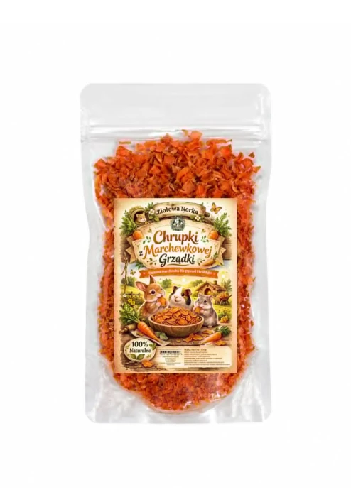 Chrupki z Marchewkowej Grządki 100G ZIOŁOWA NORKA