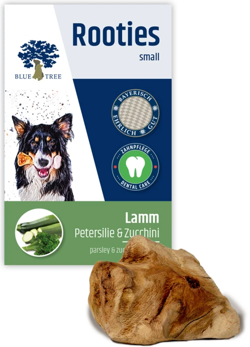 Blue Tree Rooties z jagnięciną, pietruszką i cukinią S 80 g