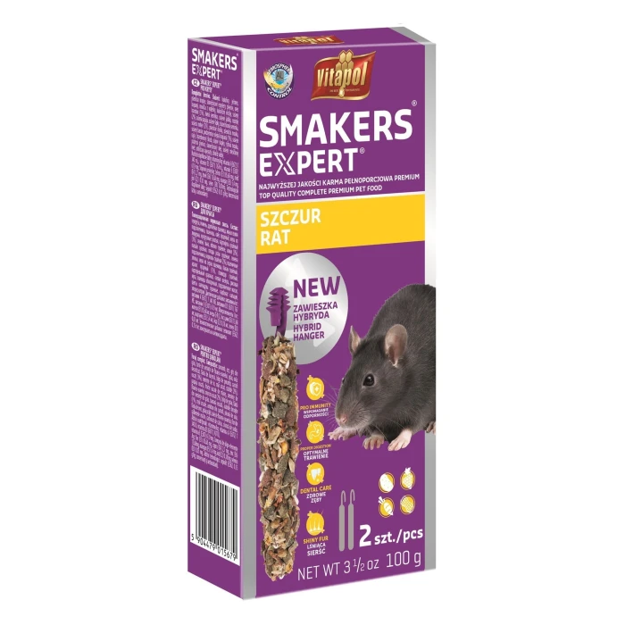 Smakers Expert dla chomika display 