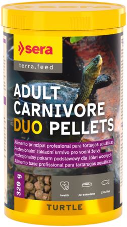 Turtle adult carnivore duo pellets - 1000ml Sera