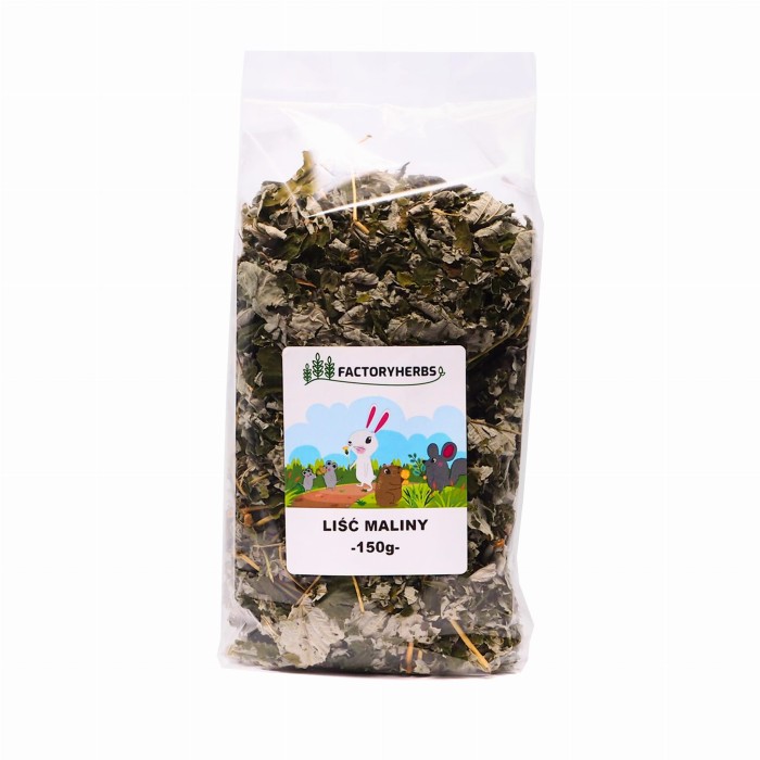 MALINA LIŚĆ 150g FACTORYHERBS