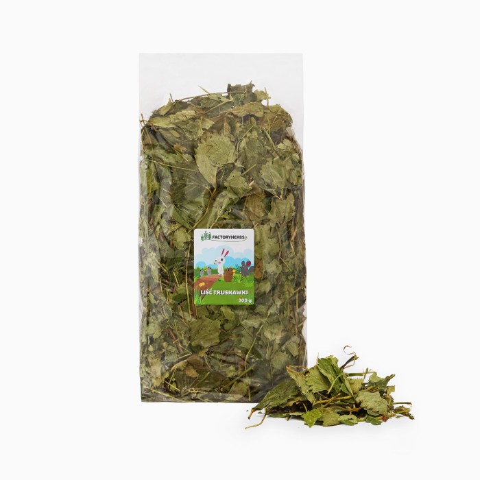 TRUSKAWKA LIŚĆ 300g FACTORYHERBS