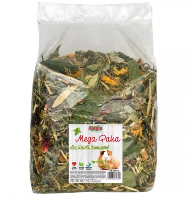 Mega paka dla świnki morskiej 650g ALEGIA 