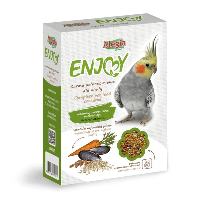 POKARM DLA NIMF ENJOY 900g ALEGIA