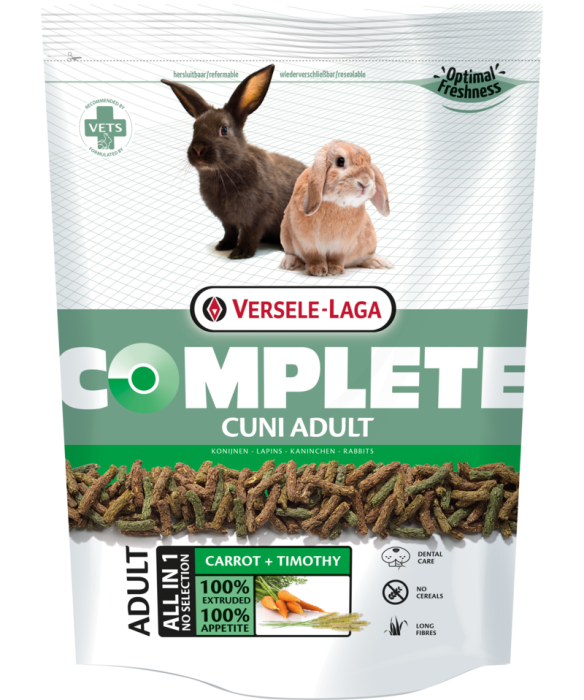 VERSELE LAGA CUNI ADULT COMPLETE 4 opcje do wyboru  500g, 1,75kg,3kg,8kg