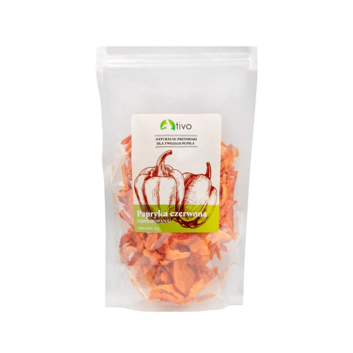 PAPRYKA CZERWONA LIOFILIZOWANA 20g TIVO